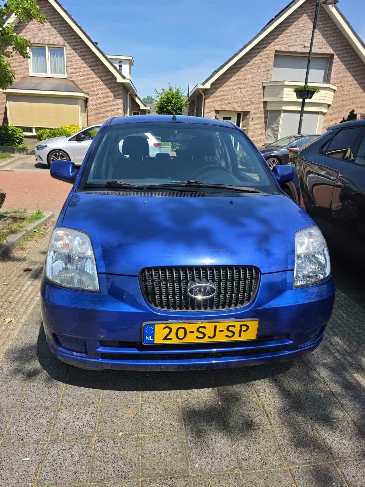Kia Picanto 1.1 AUT 2006 Blauw ,2 Eeignaar, 4 cilinders, Blauw, Origineel Nederlands, 400 kg