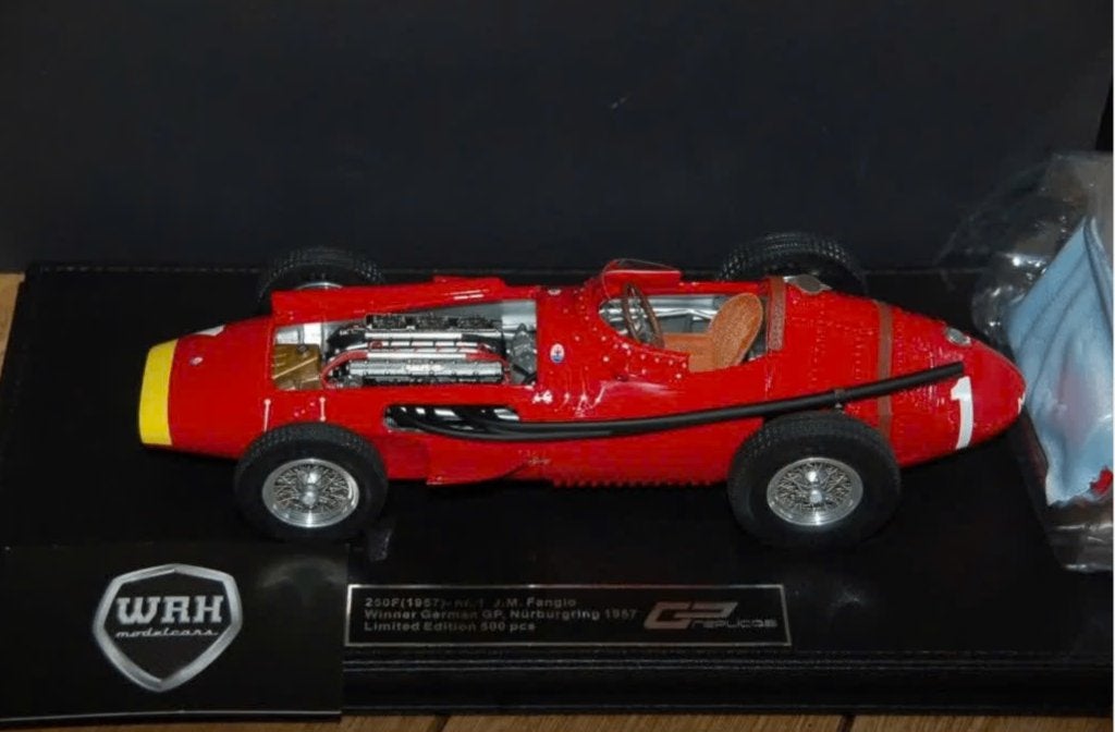 1:18 MASERATI 250F Fangio #1 GP replicas MINT!! in doos WRH, Verzenden, Zo goed als nieuw, Auto, Overige merken