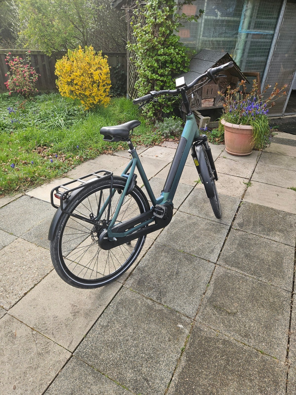 BSP Topaz E-bike 56cm - Comfortabel en stijlvol, Fietsen en Brommers, Elektrische fietsen, Gebruikt, 50 km per accu of meer, 55 tot 59 cm