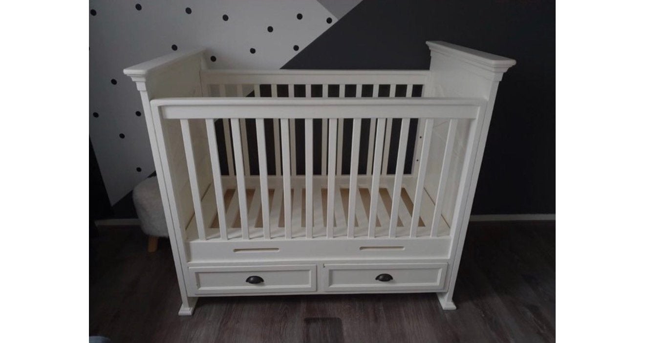 Kidsmill New England ledikant inclusief matras, Ophalen, Zo goed als nieuw, Ledikant