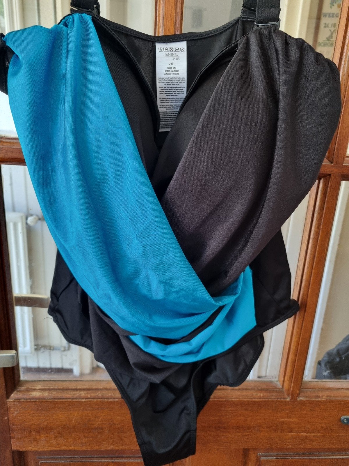 Nieuw Janina Plus badpak maat 44, Zwart, Nieuw, Badpak, Ophalen of Verzenden