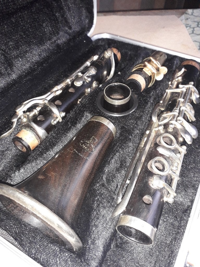 Bbklarinet, Muziek en Instrumenten, Ophalen of Verzenden, Zo goed als nieuw, Hout, Bes-klarinet