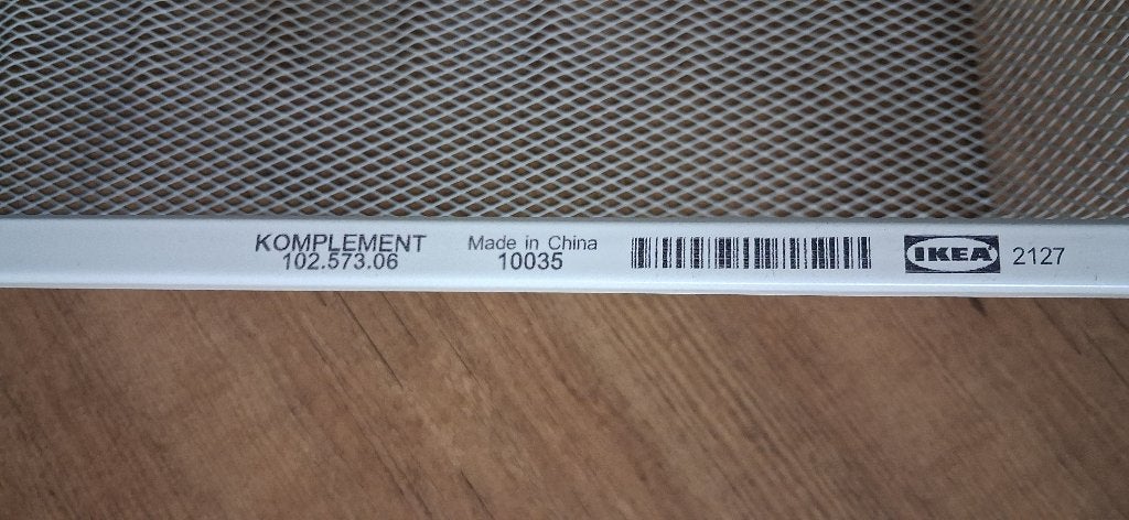 Fijne uitschuifbare draadmand komplement voor pax kast 50x60, Huis en Inrichting, Kasten | Kledingkasten, Ophalen, 50 tot 100 cm