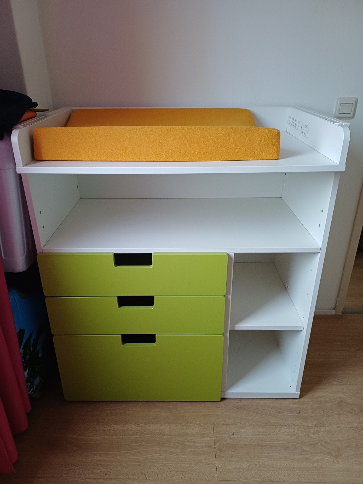 Commode met lades en planken, Ophalen, Gebruikt, 50 tot 70 cm, 75 tot 100 cm