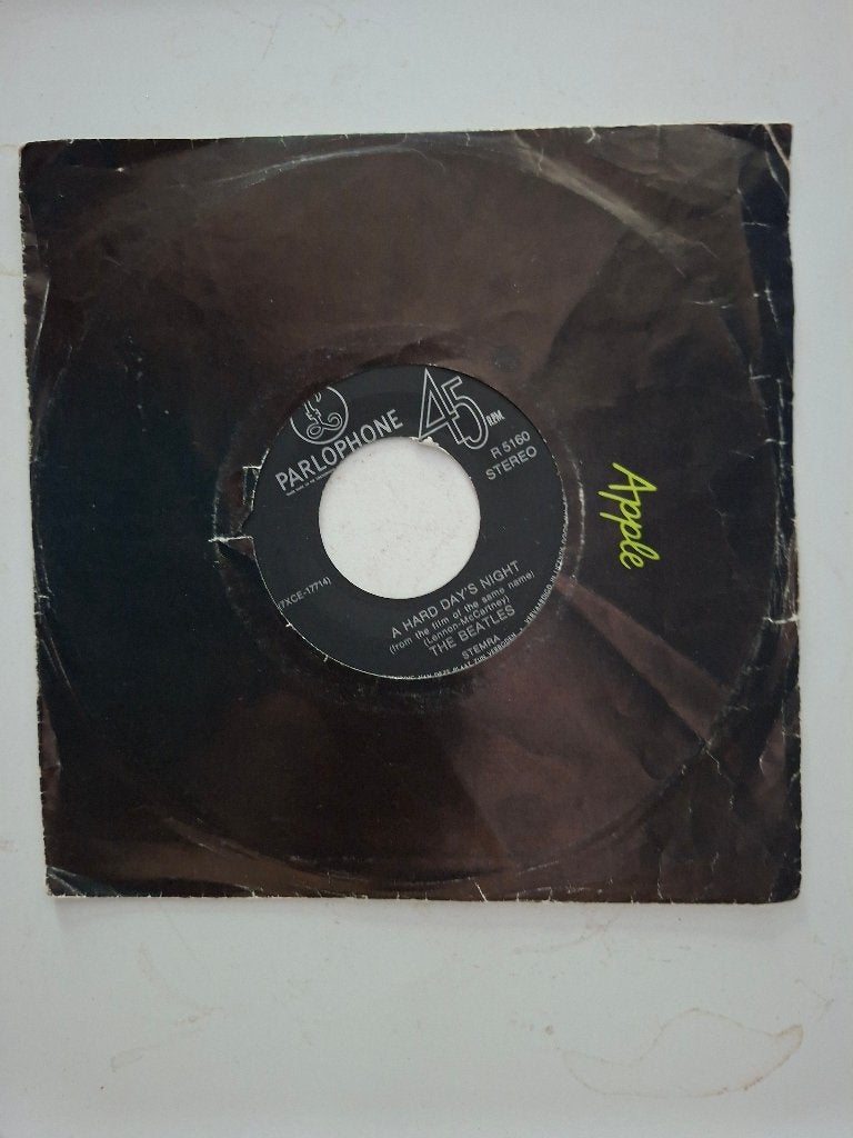the Beatles, a hard day's night en things we said today, Ophalen of Verzenden, Zo goed als nieuw, Pop