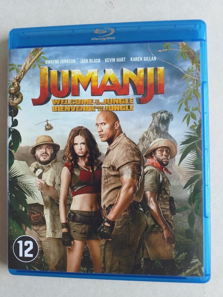 Jumanji Welcome To The Jungle Bluray, Cd's en Dvd's, Blu-ray, Ophalen of Verzenden, Zo goed als nieuw, Avontuur