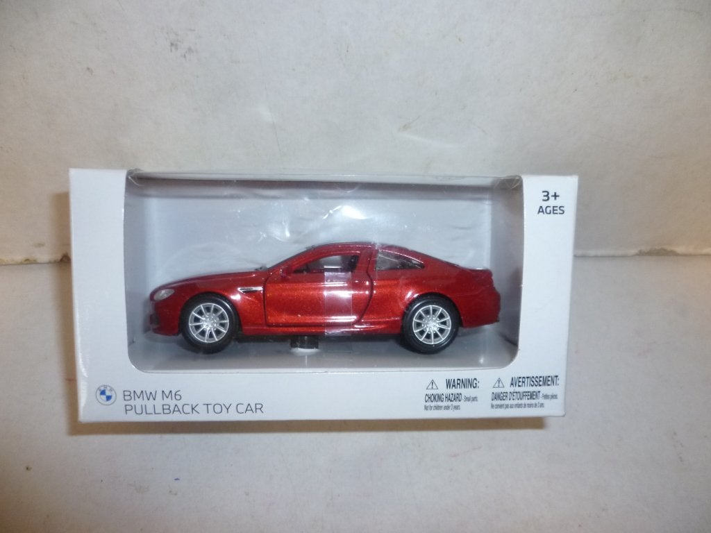 Maisto Bmw M6 rood grijs dak UK limited 1:42 modelauto, Ophalen of Verzenden, Nieuw, Auto, Overige merken