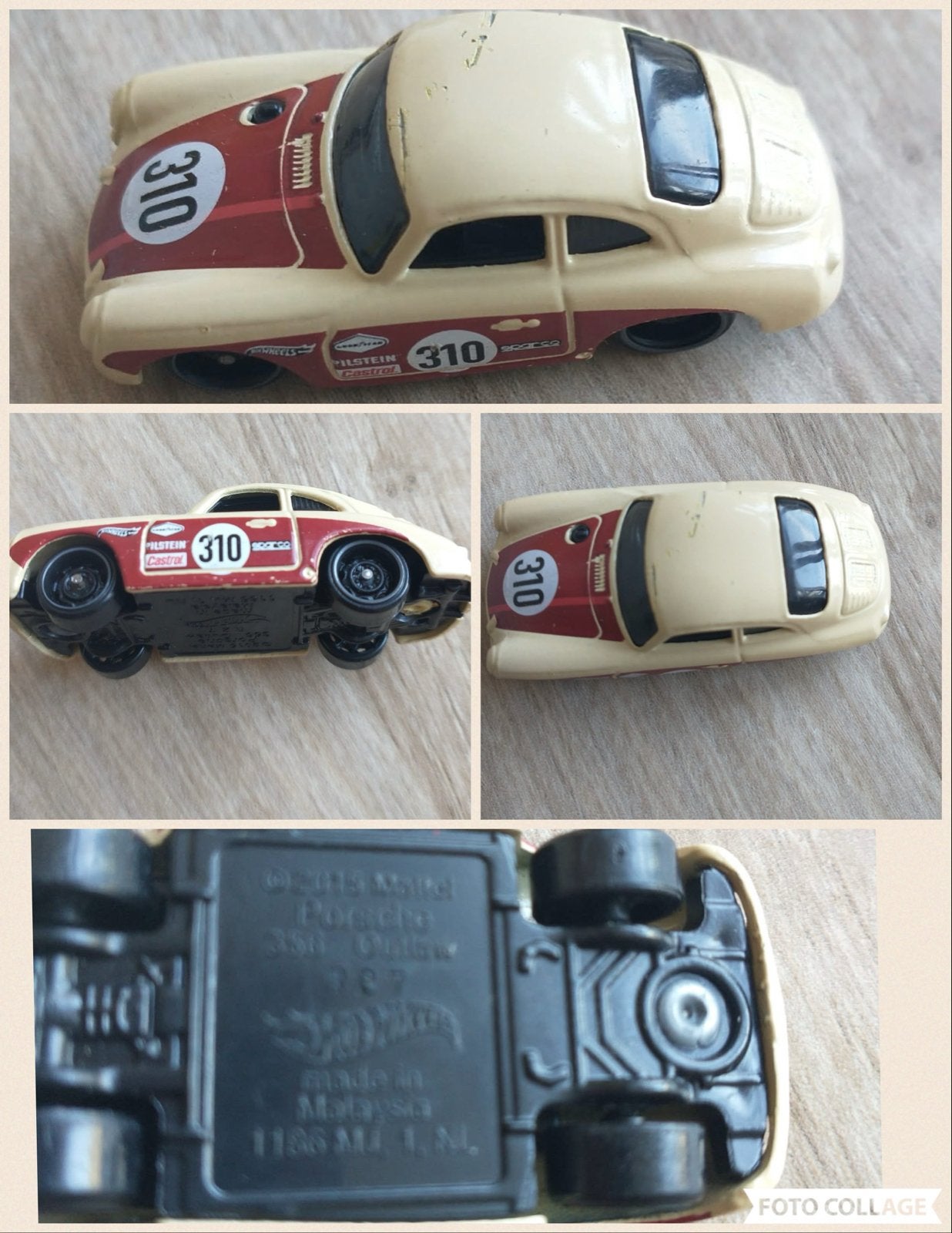 Hot Wheels Porsche 356 Outlaw - Zeldzaam model, Ophalen of Verzenden, Gebruikt