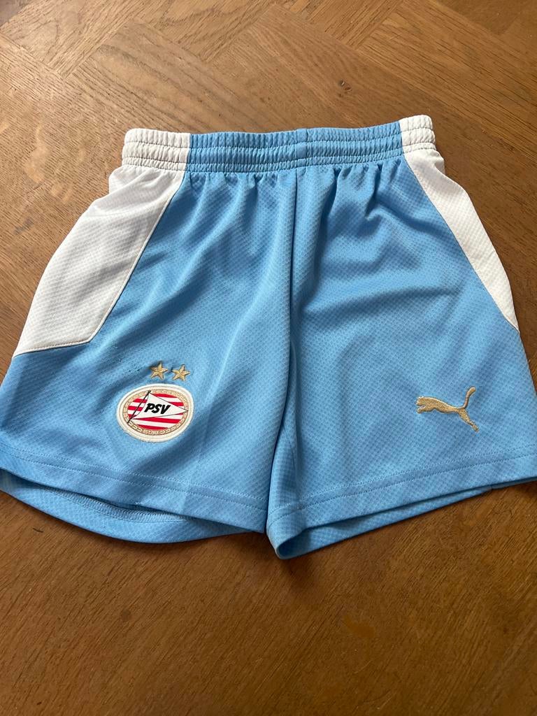 PSV Voetbalbroekje - Lichtblauw - Maat S, Maat S, Ophalen of Verzenden, Zo goed als nieuw, Broek
