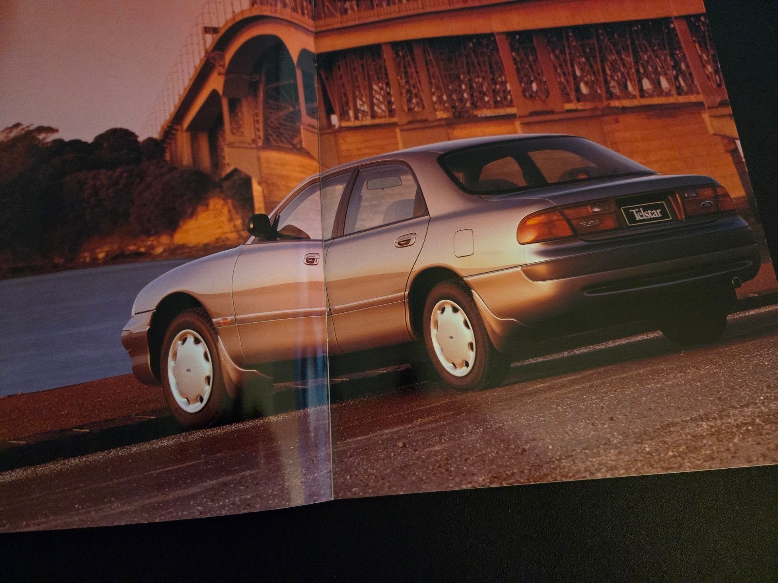 Brochure Ford Telstar 1992 Australië, Boeken, Ophalen of Verzenden, Zo goed als nieuw, Ford