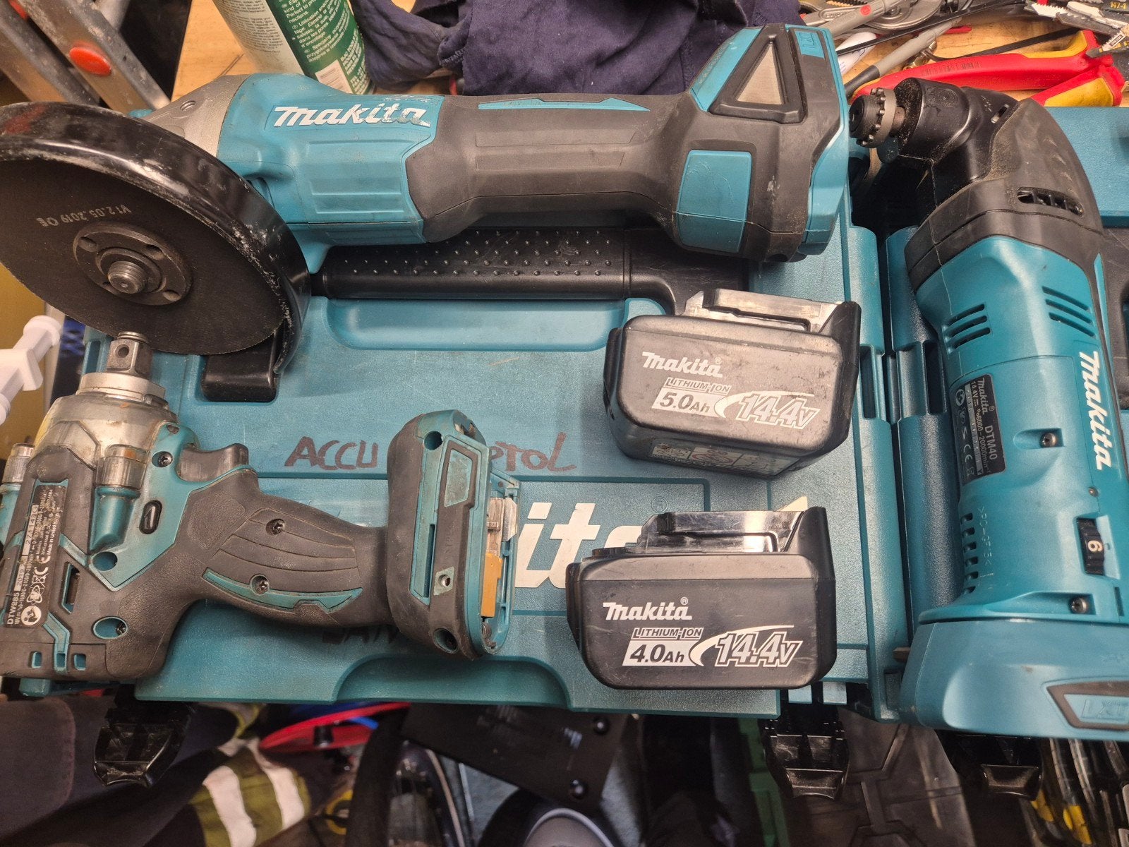 Diverse Makita Accu Gereedschap Set, Variabele snelheid, Overige typen, Ophalen of Verzenden, Gebruikt