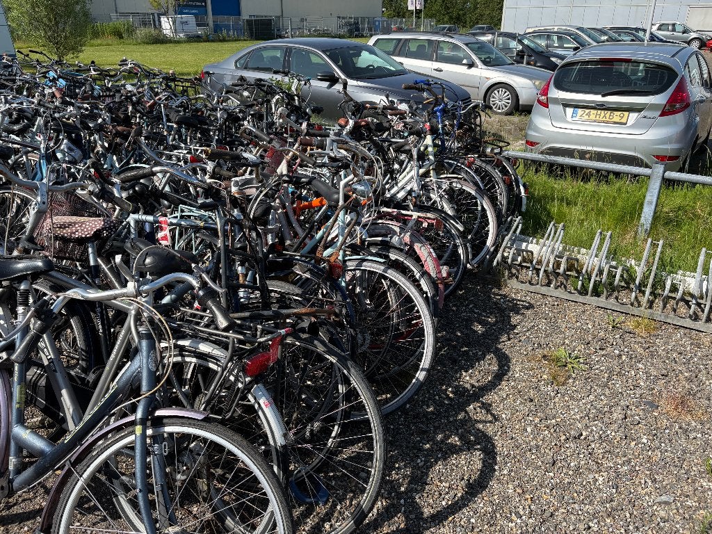 partij fietsen/weesfietsen/onderdelen - 21 stuks, Ophalen, Gebruikt, Pack & Zo, 8801NA