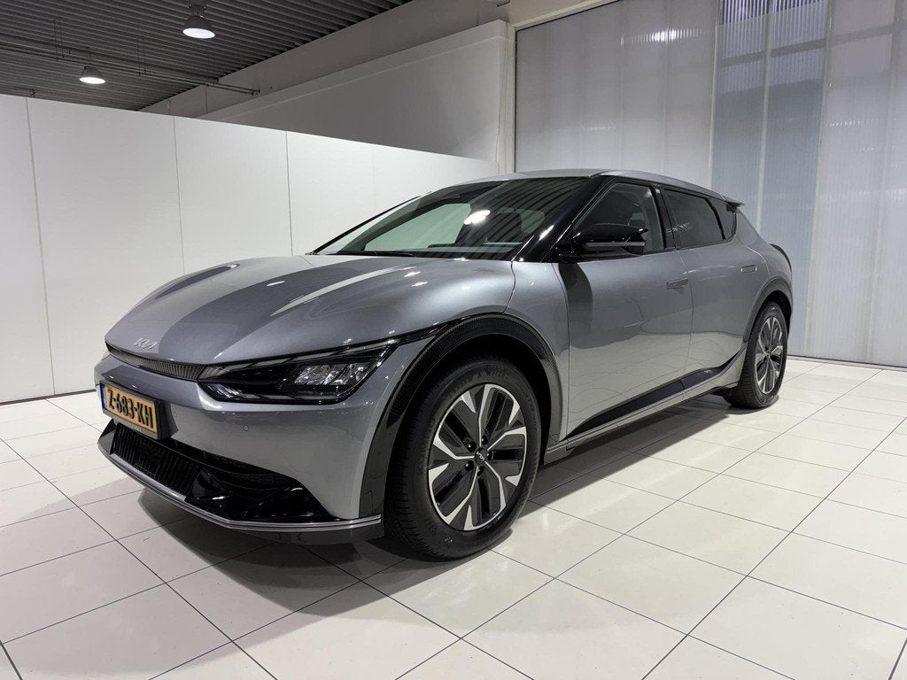Kia EV6 Plus 77.4 kWh Trekhaak, Btw auto NL auto, Apple Carp, Auto's, Kia, Automaat, 228 pk, Achterwielaandrijving, Gebruikt