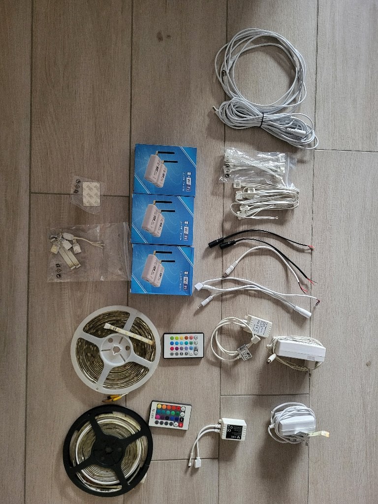 Led strips, Overige materialen, Gebruikt, Smart home compatibel, Meerkleurig