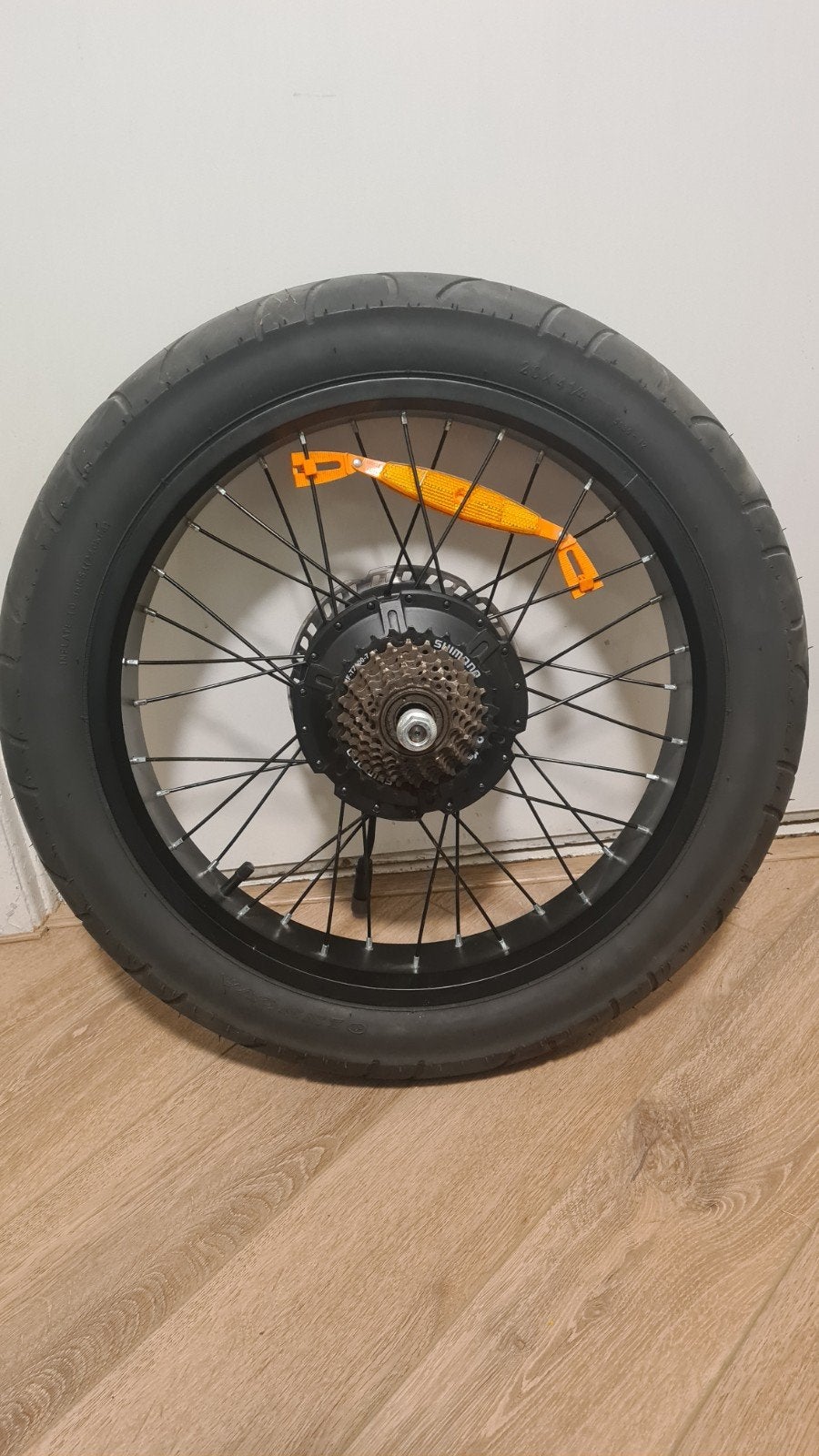 Eb4 achterwiel, bijna nieuwe 48v 250w, Gebruikt, Elektrische fiets, Shimano, Ophalen