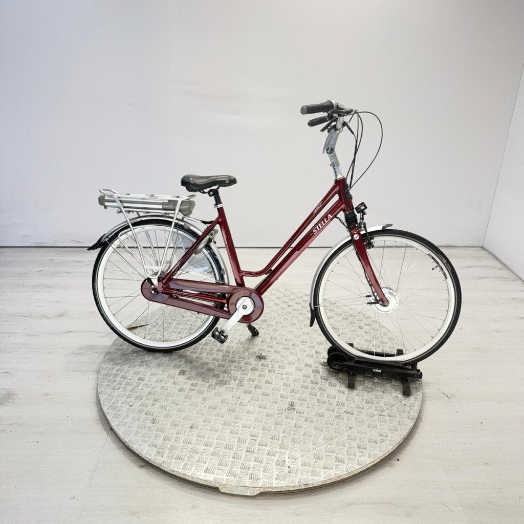 Stella Vicenza superior red | 10.752km | 522wh Dames rood 53, Fietsen en Brommers, Elektrische fietsen, Overige merken, Gebruikt