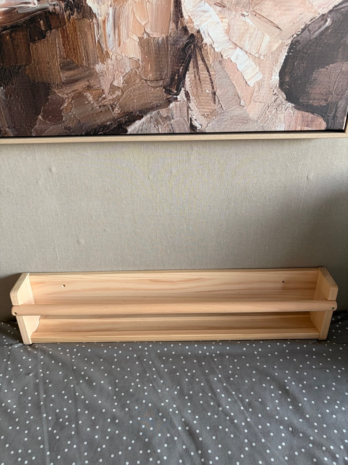 IKEA Boekenrek / Kruidenrekje van hout, Ophalen, Met plank(en), Minder dan 50 cm, Gebruikt