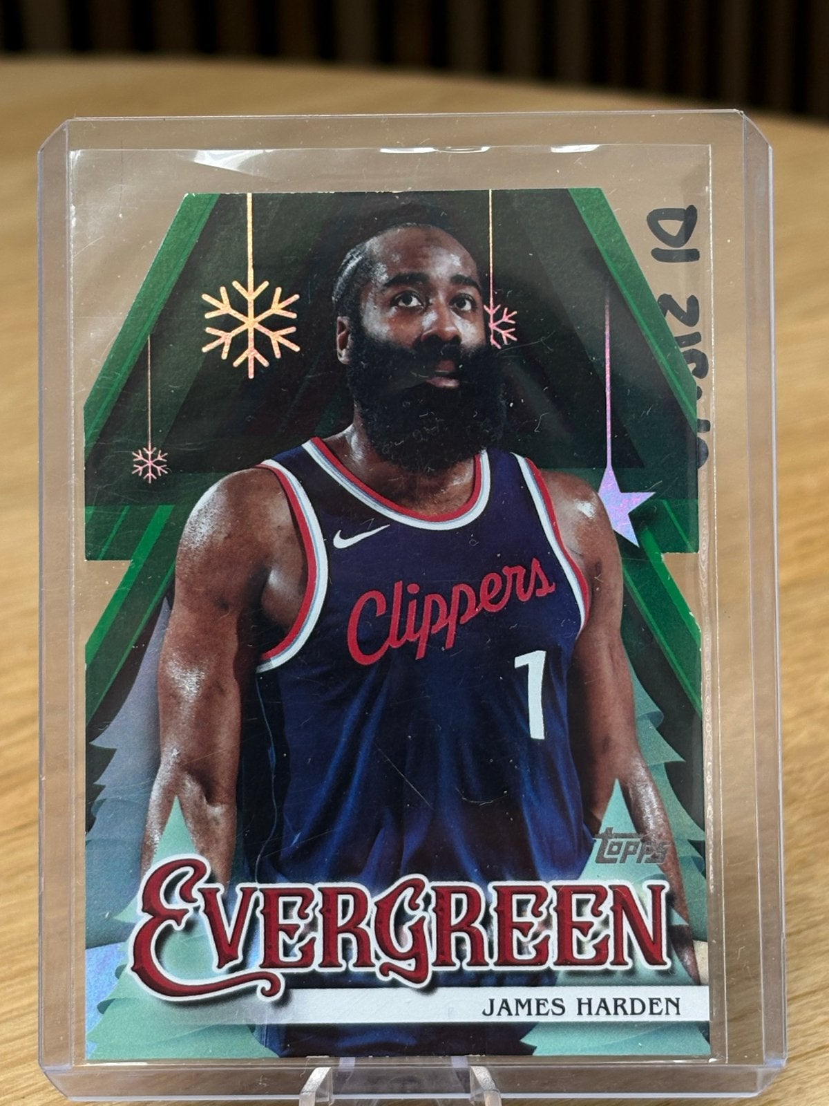 James Harden Evergreen Topps Basketbal Spelerskaart, Ophalen, Zo goed als nieuw, Overige sporten, Spelerskaart