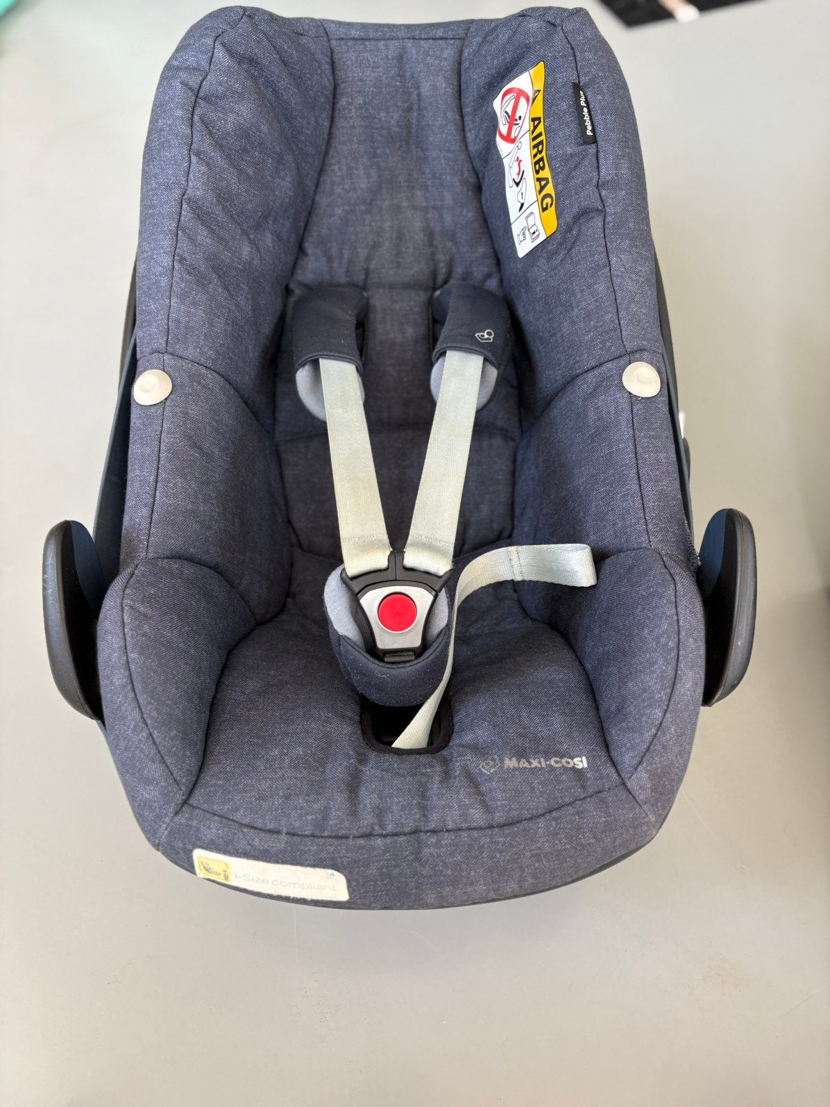 Pebble plus maxi cosi incl. Base 2wayFix, Ophalen, Zo goed als nieuw, Isofix, 0 t/m 13 kg