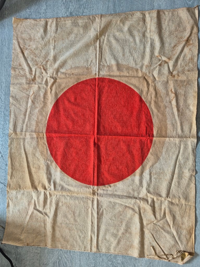 japanse vlag ww2, Verzamelen, Ophalen of Verzenden