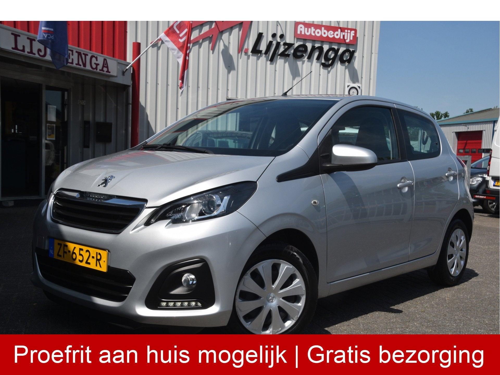 Peugeot 108 1.0 e-VTi Active Airco | Bluetooth | CV+AB | Mis, Auto's, Peugeot, Stof, Gebruikt, Euro 6, 4 stoelen