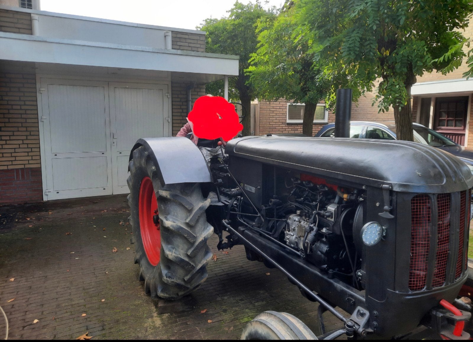 Hanomag r430, Ophalen, Gebruikt