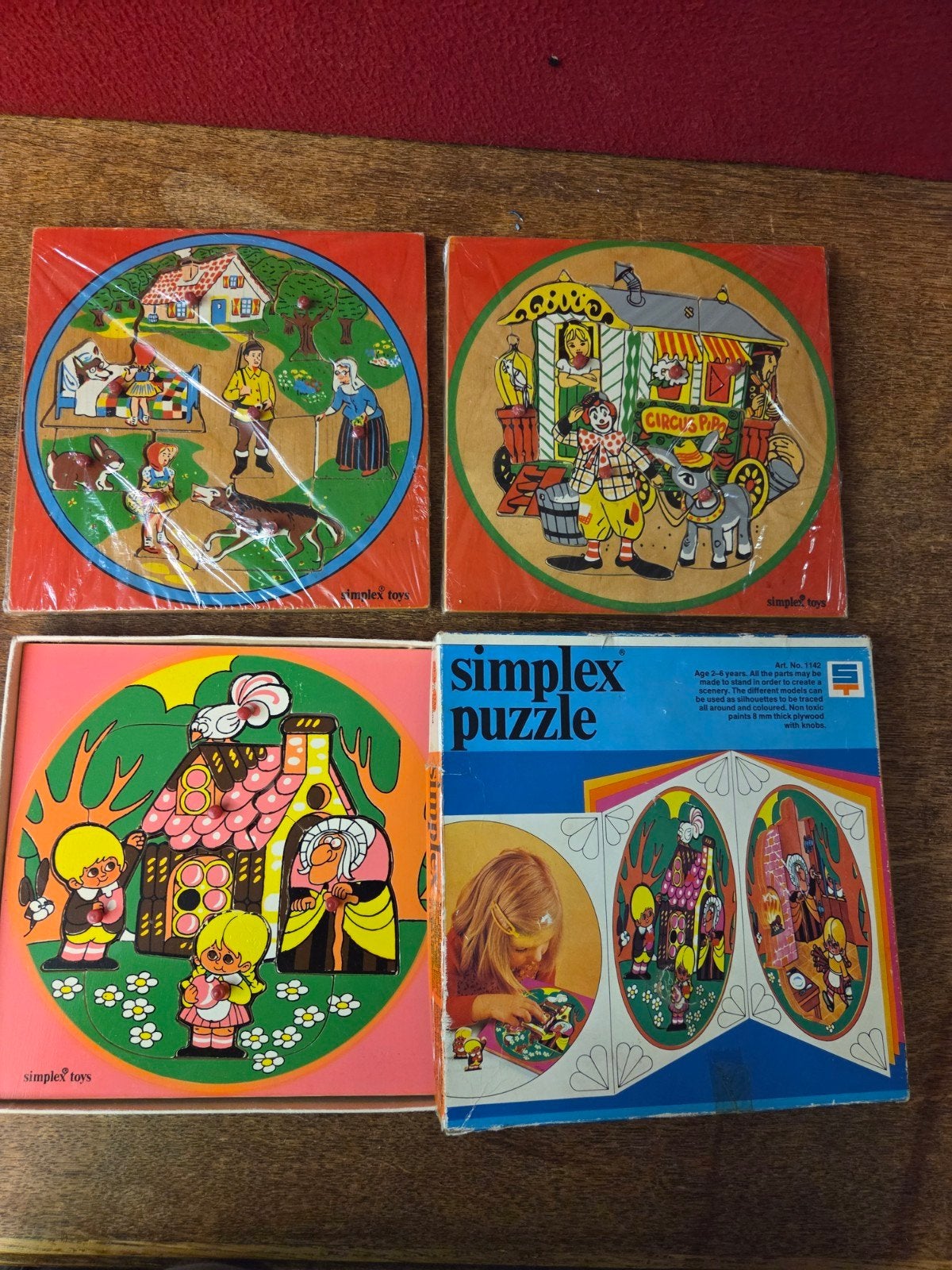 3 simplex puzzels, Verzenden