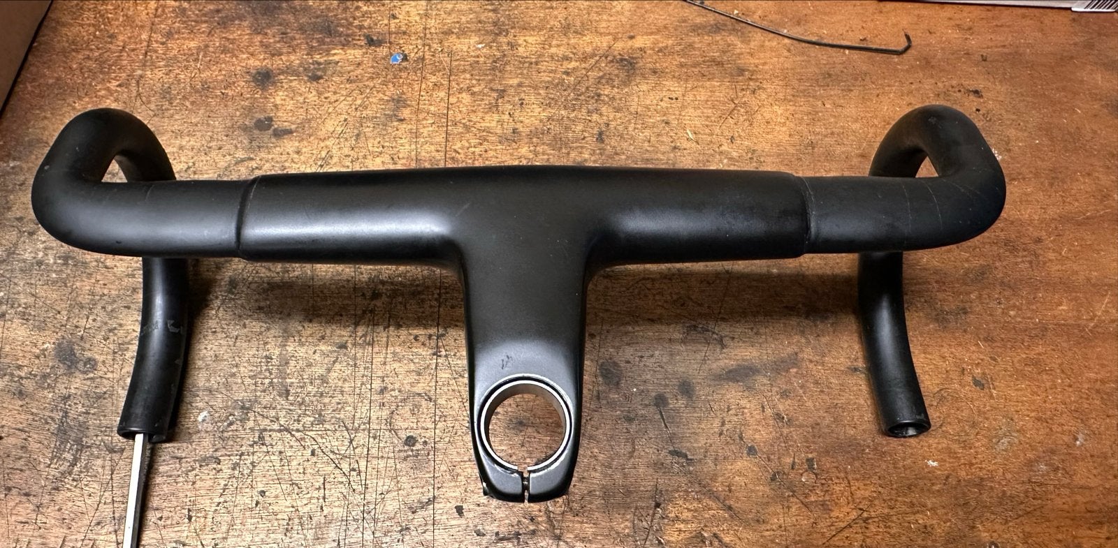 Geïntegreerd Carbon Racefiets Stuur aero cockpit 400x100, Stuur, Ophalen of Verzenden, Zo goed als nieuw, Racefiets