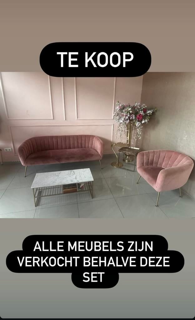 Bank 3 zits/ bank set, Huizen en Kamers, Kamers te huur