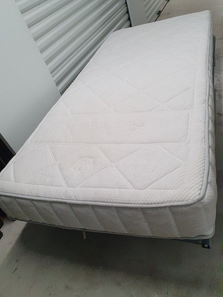 Auping bed 100x210 cm, Ophalen, Eenpersoons, 210 cm, Zo goed als nieuw