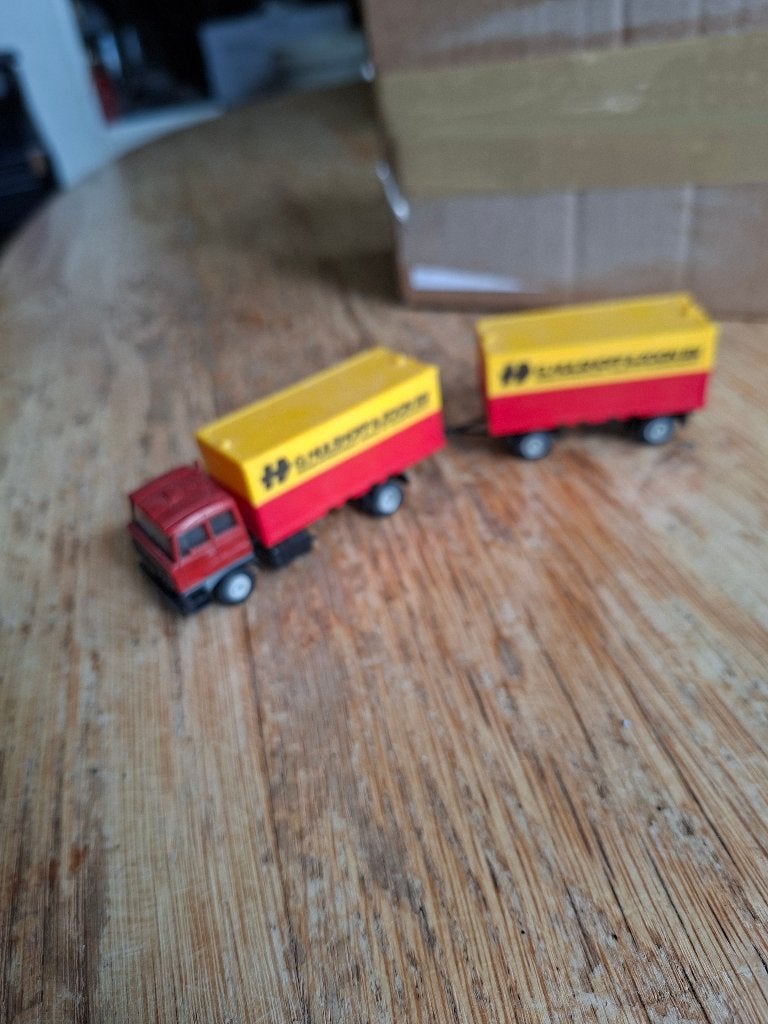Efsi DAF 3300 Hulshoff, Hobby en Vrije tijd, Modelauto's | 1:87, Ophalen of Verzenden, Zo goed als nieuw, Bus of Vrachtwagen, Efsi