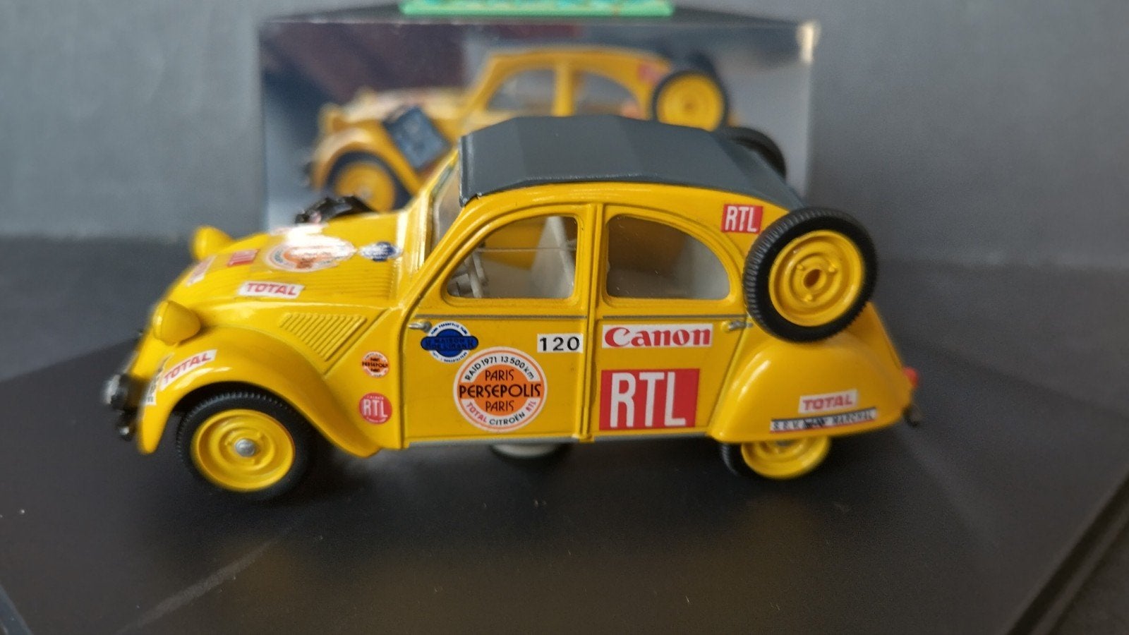 Citroen 2cv Raid Paris Persepolis 1:43 Vitesse Pol, Overige merken, Auto, Verzenden, .