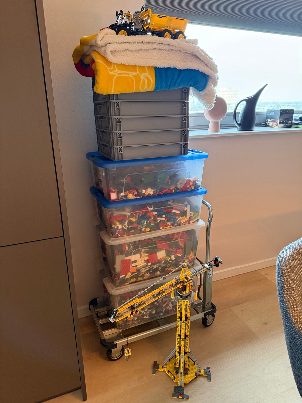 Grote partij LEGO, ong. 50kg, Ophalen, Gebruikt, Inclusief extra onderdelen, Lego