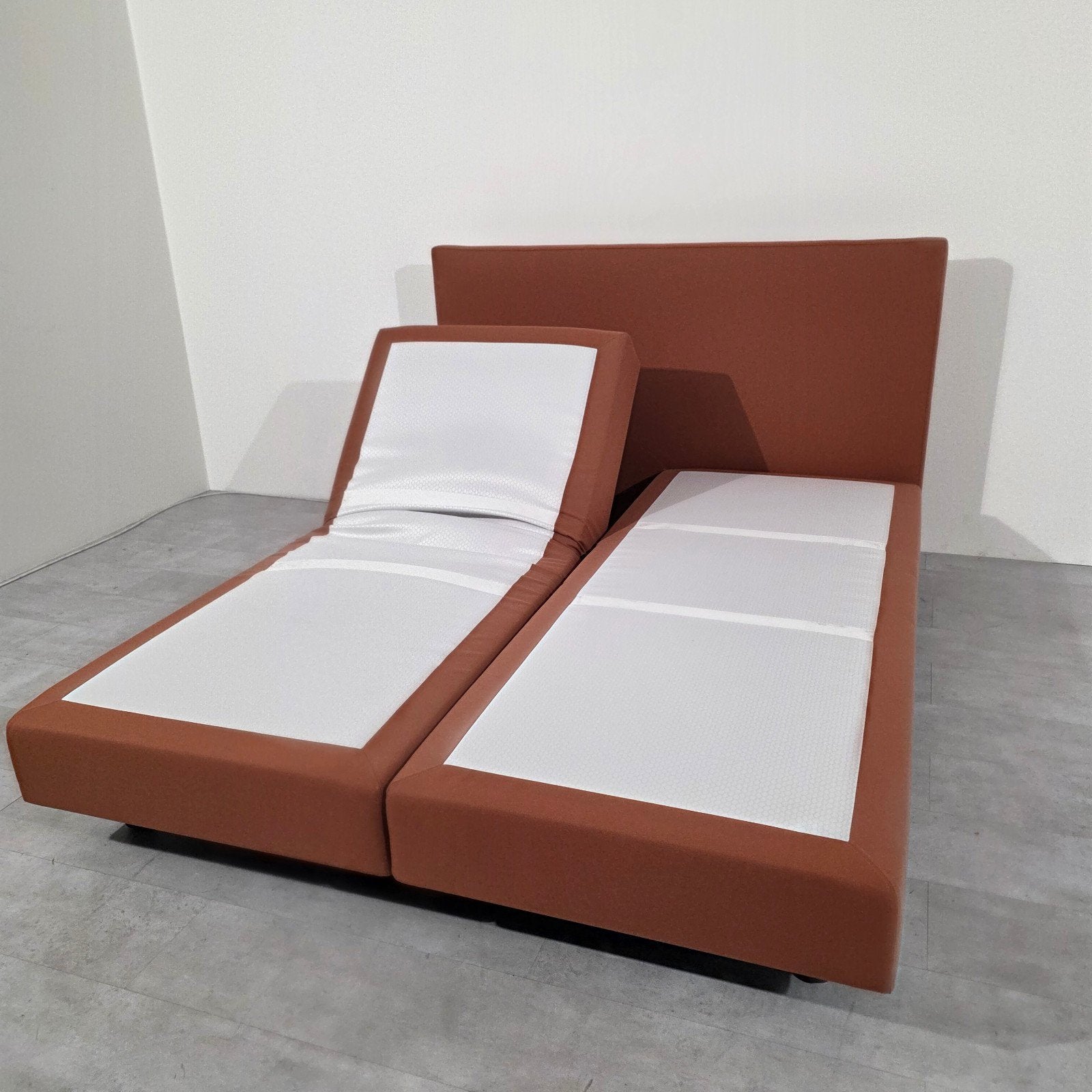 Showroom Auping Boxspring 180x210 Elektrisch 1M -40% korting, Ophalen of Verzenden