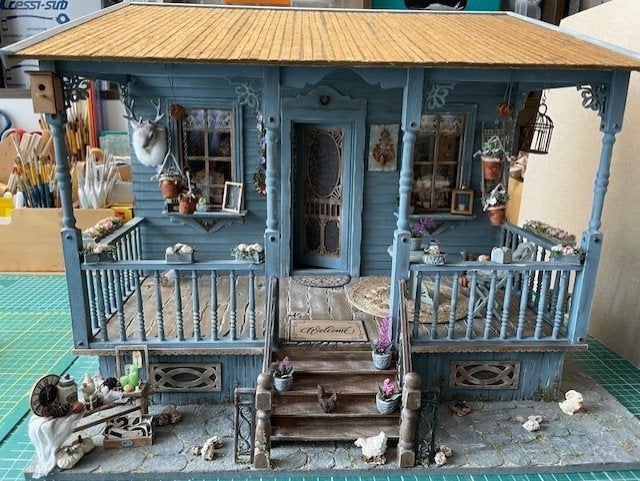 poppenhuis Veranda, Ophalen, Nieuw, Poppenhuis