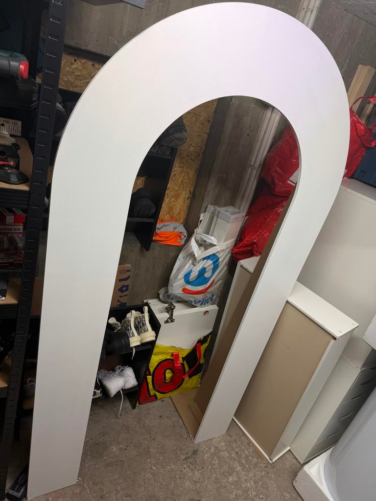 Witte backdrop, Ophalen, Nieuw