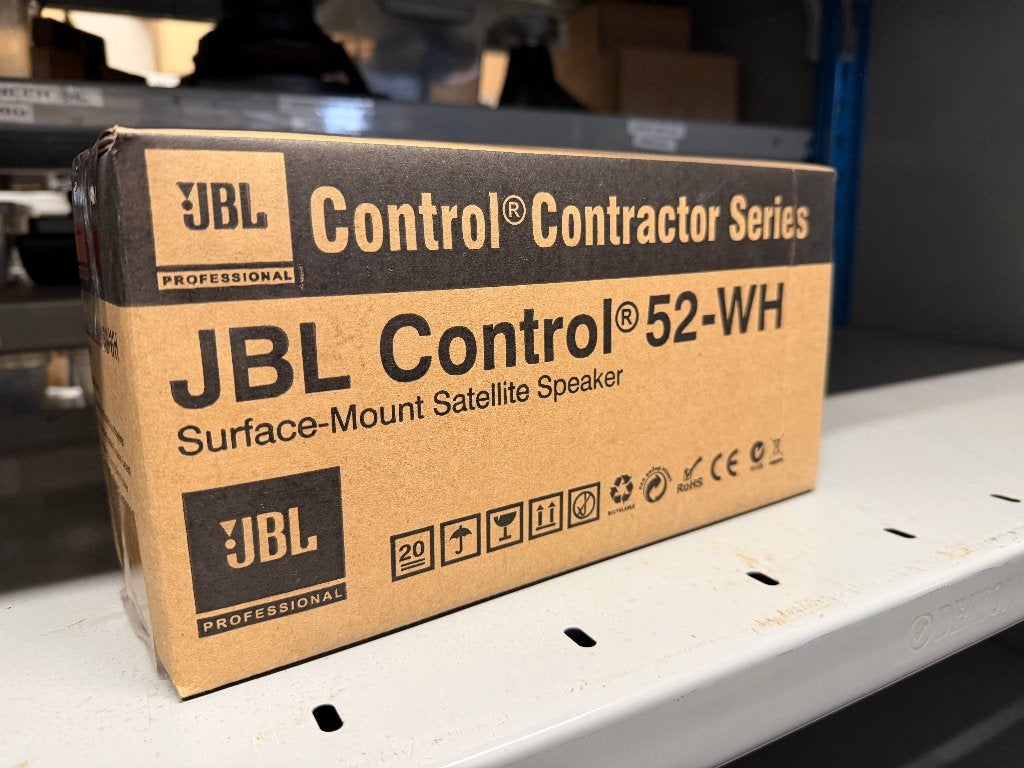 2 x JBL Control52 (white)