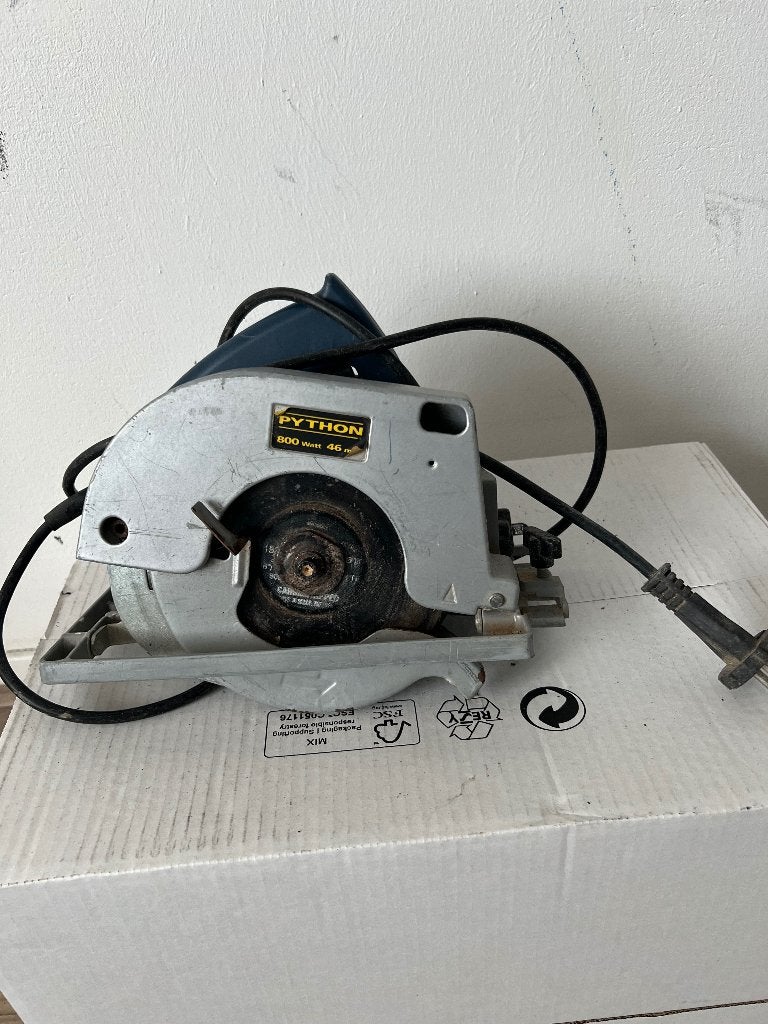 PHYTON XD 800 zaagmachine, Doe-het-zelf en Verbouw, Ophalen of Verzenden, Gebruikt, 1200 watt of meer, 70 mm of meer
