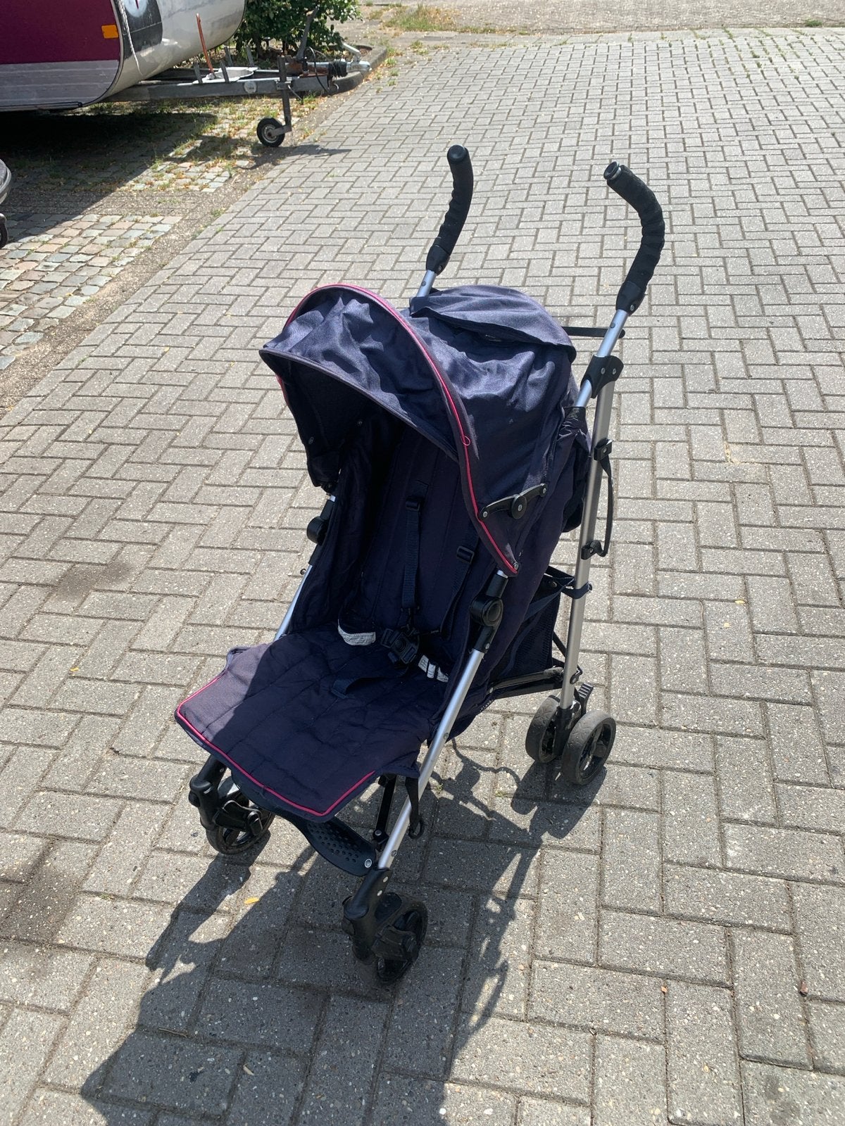 Compacte Prenatal buggy, ideaal voor onderweg, Ophalen of Verzenden, Gebruikt, Overige merken, Zonnekap
