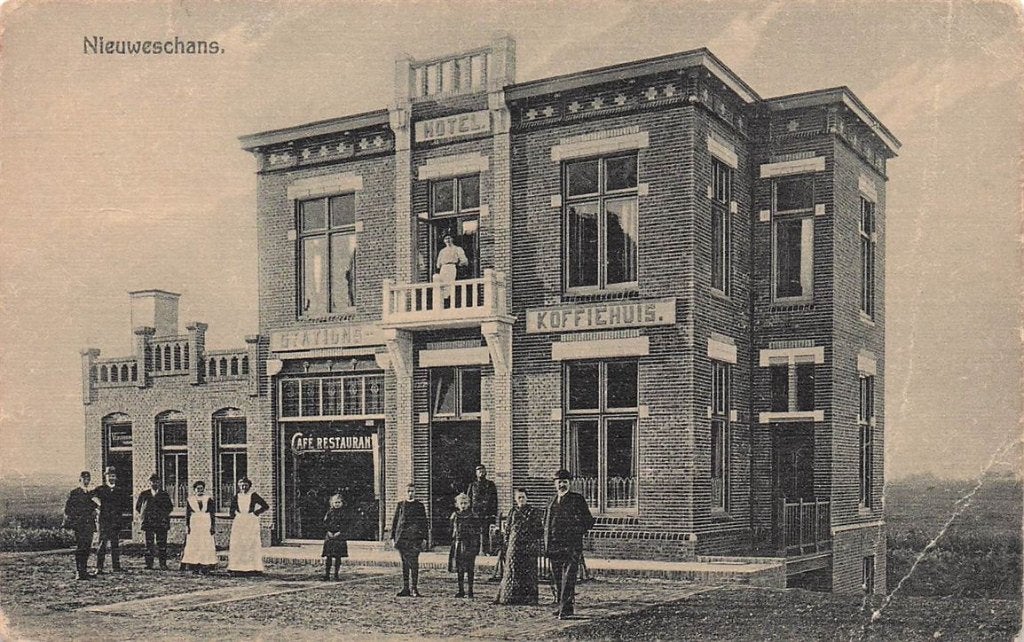 703-315-033 Nieuweschans, Verzenden, Voor 1920, Groningen