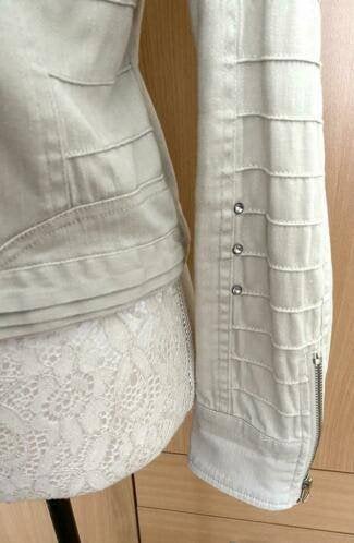 São Paulo jasje maat 38, Kleding | Dames, Maat 38/40 (M), Beige, Ophalen of Verzenden, Zo goed als nieuw