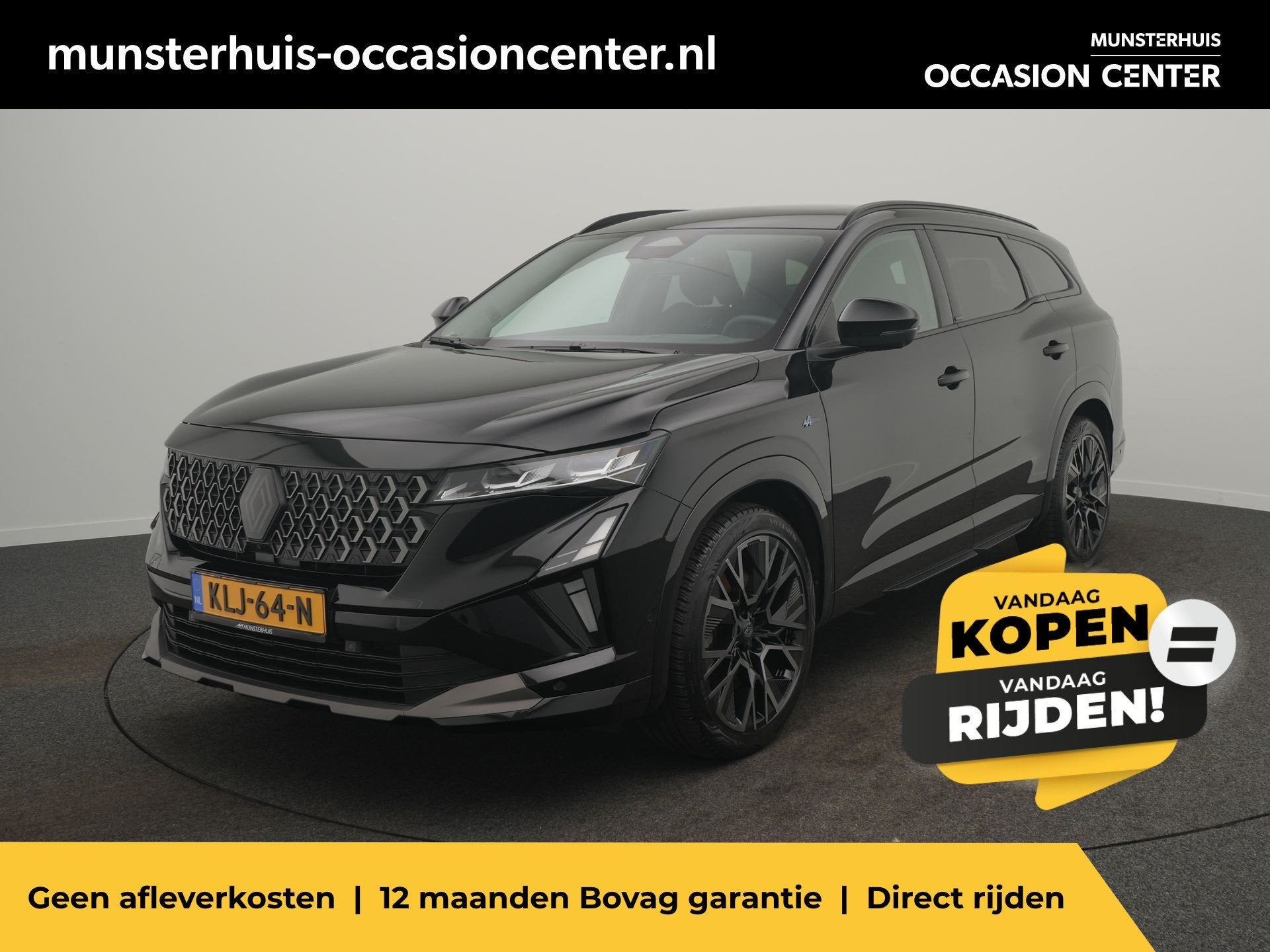 Renault Espace E-Tech full hybrid 200 esprit Alpine 7p. - RI, 12 maanden, Gebruikt, 1199 cc, Bedrijf