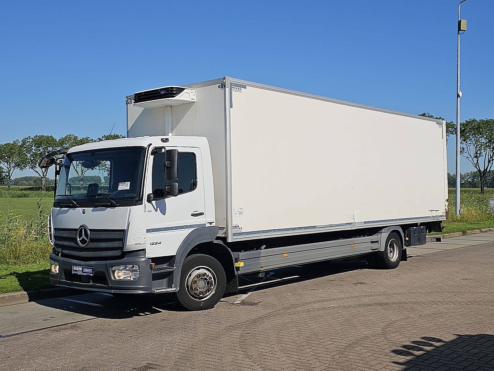 MERCEDES-BENZ ATEGO 1224, Automaat, 238 pk, Euro 6, Wit