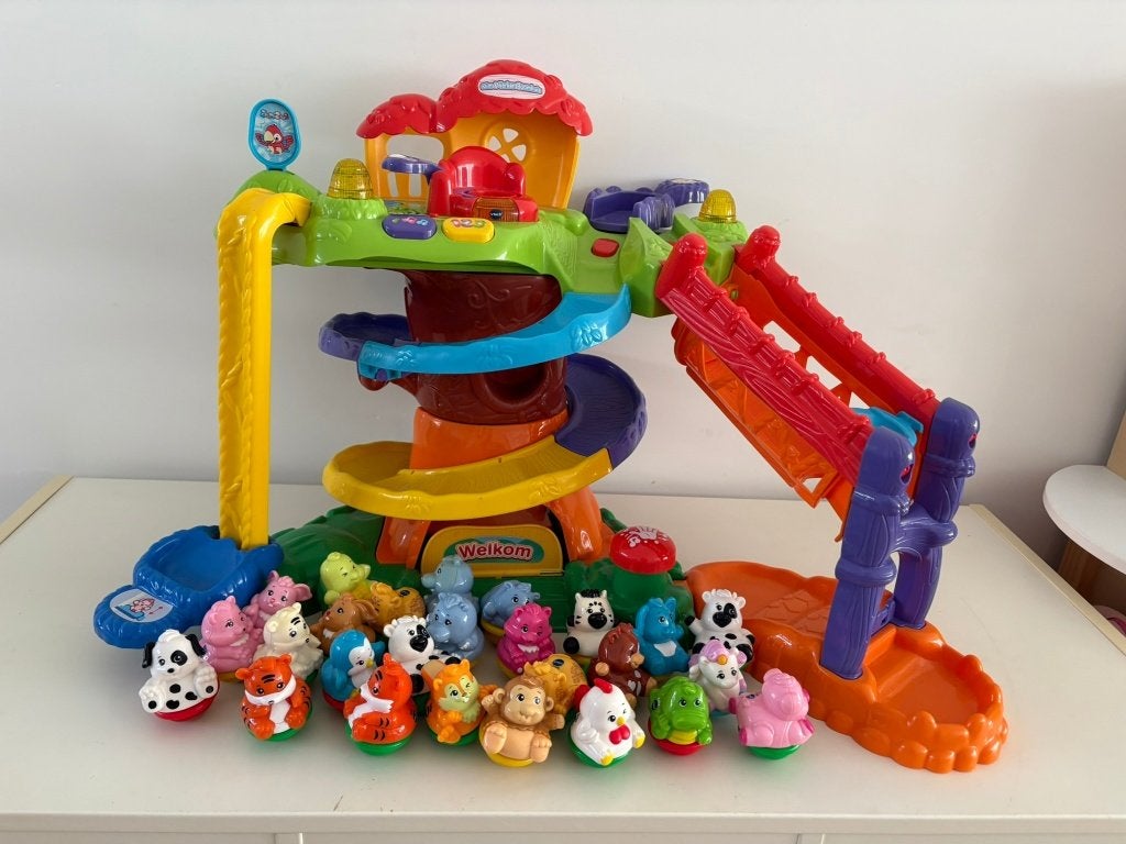 Vtech klim en verken boomhuis 26x zoomizooz, Kinderen en Baby's, Ophalen of Verzenden, Zo goed als nieuw, 6 maanden tot 2 jaar