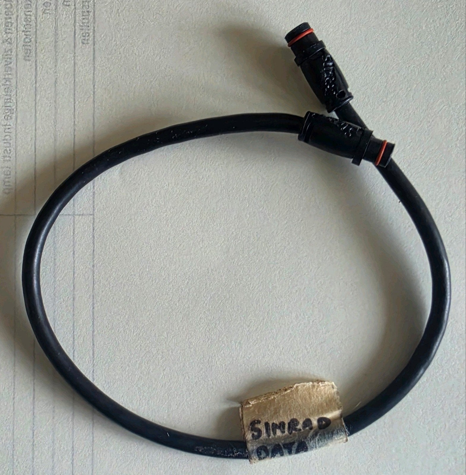 Simrad DATA kabel, Ophalen of Verzenden, Gebruikt