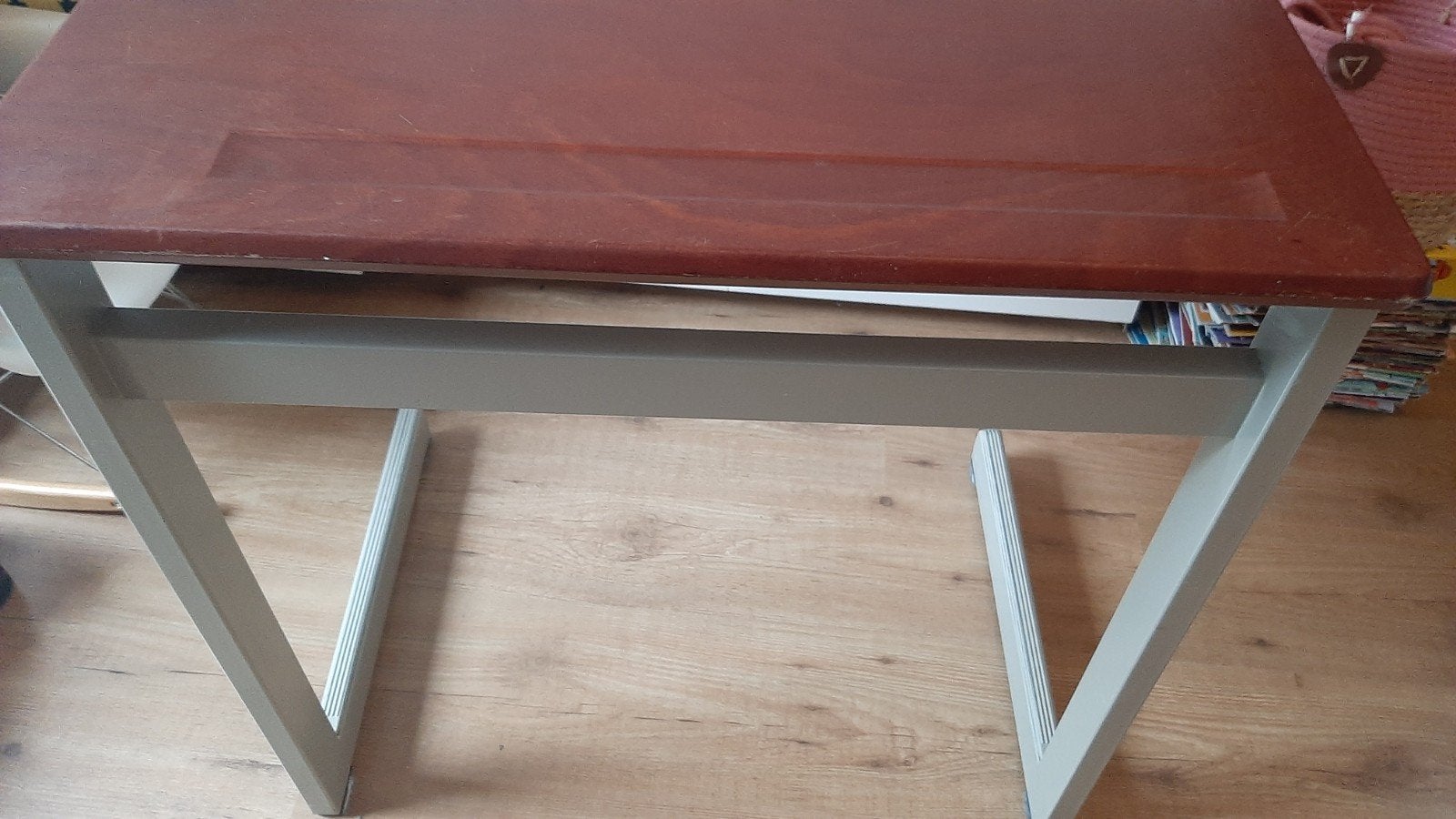 Galvanitas schoolbankje, Ophalen, Gebruikt