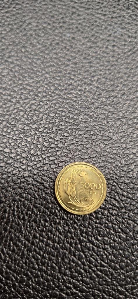 Turkije 5000 lira 1999, Ophalen of Verzenden, Overige landen