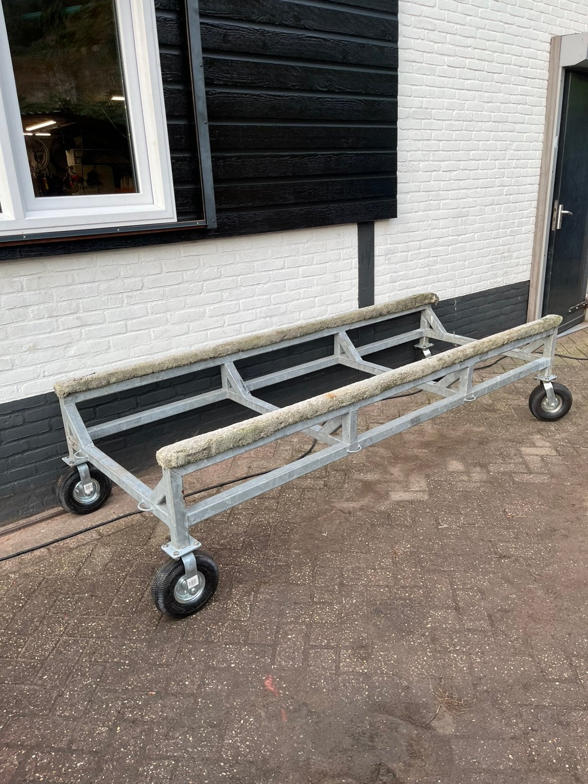 Zwaar uitgevoerde bootbok/ stallingsbok, Ophalen, Overige typen, Zo goed als nieuw, Nvt