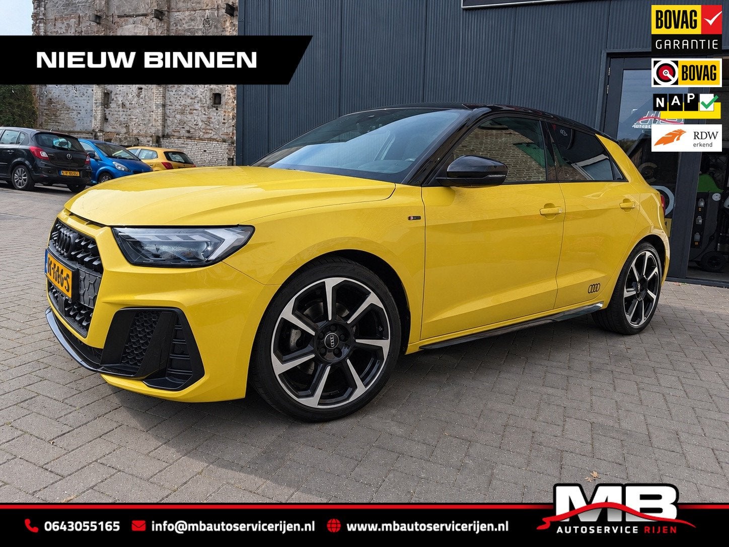 Audi A1 Sportback 30 TFSI edition one, S-line RS bekleding, Auto's, Voorwielaandrijving, Dealer onderhouden, Adaptive Cruise Control