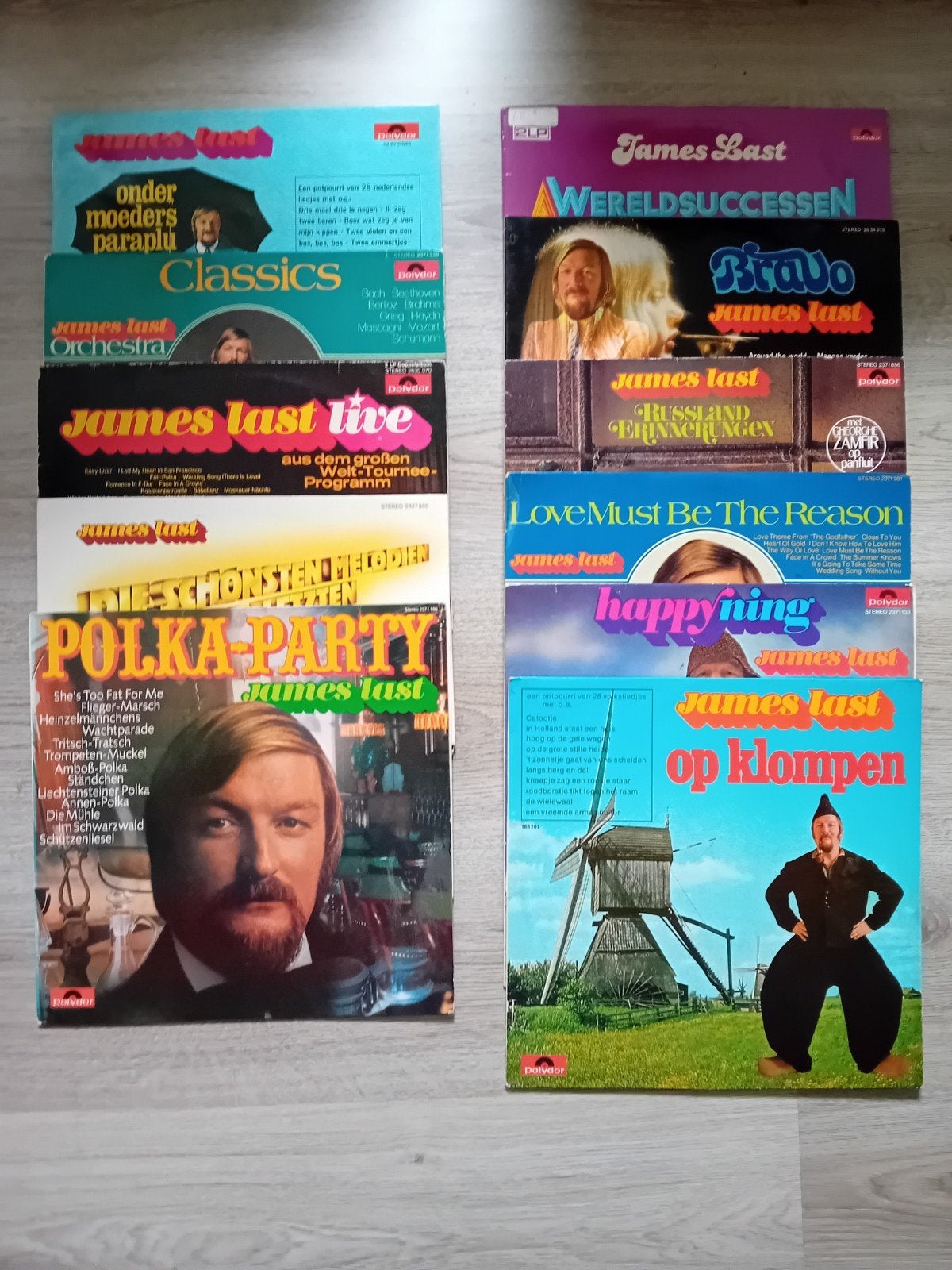 11 James Last LP Collectie - Diverse Albums, LP, Gebruikt, Pop, Ophalen of Verzenden